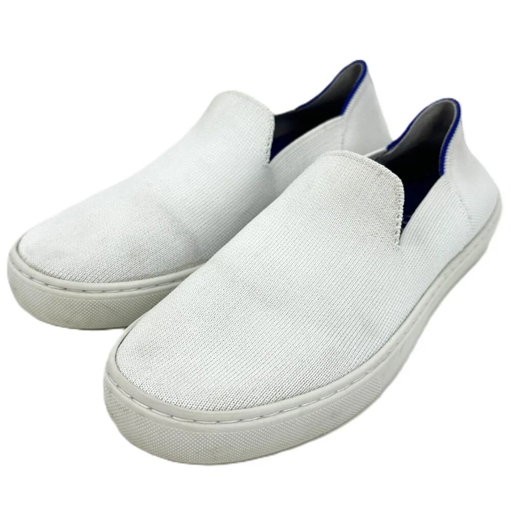 Rothy's the Original Slip-On Washable Sneakers White‎ Size 7